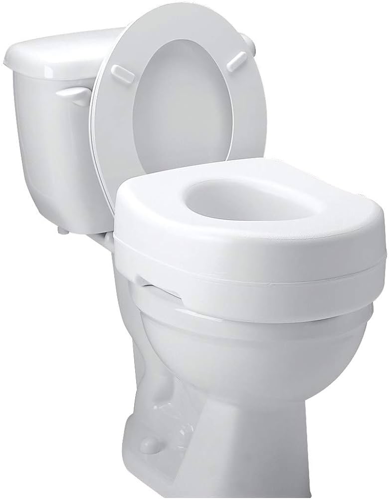 Raised Toilet Seat, 350lb Weight Capacity