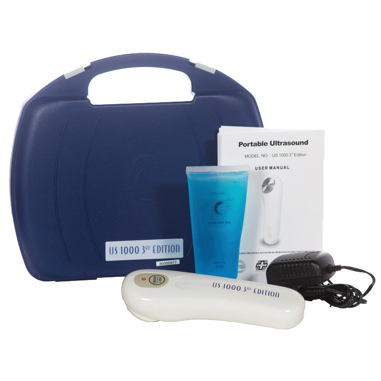 US 1000 3rd Edition Portable Ultrasound Unit 1-mHz