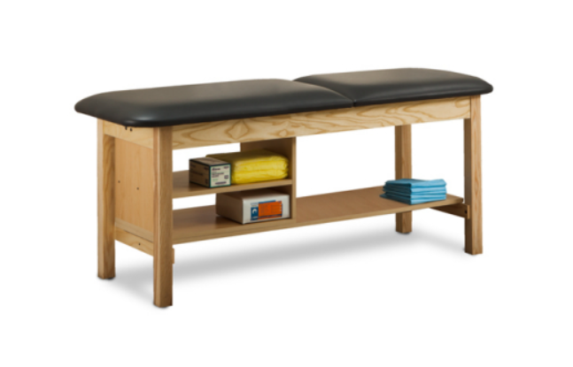 Clinton Classic Series Treatment Table with Shelving