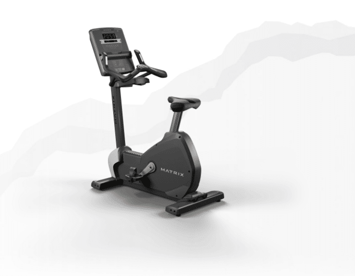 Matrix Fitness Commercial Performance Upright Cycle (Exercise Bike) with LED Console