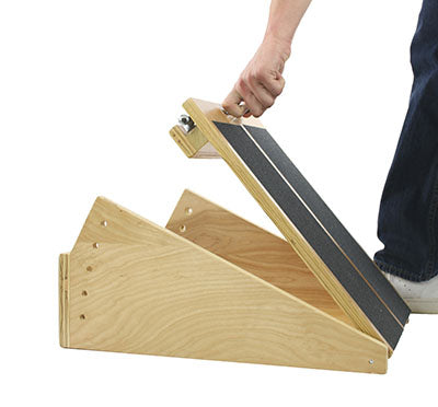 CanDo 5-Level Wooden Incline Board