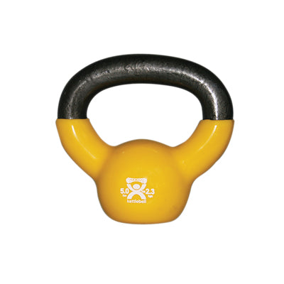 CanDo vinyl-coated kettlebell