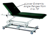Armedica AM-BA227 Two-Section Bar Activated Hi-Lo Treatment Table