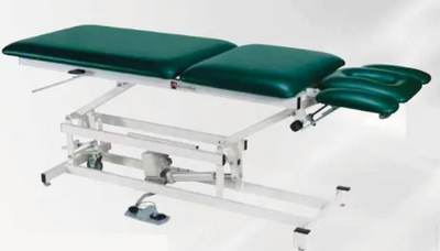 Armedica AM-BA555 Five-Section with Adjustable Armrests - Bar Activated Hi-Lo Treatment Table