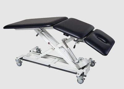 Armedica AM-BAX3000 Three-Section with Electric Elevating Midsection & Bar Activator Hi-Lo Treatment Table