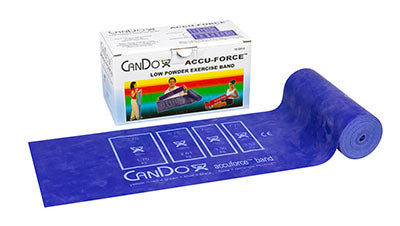 CanDo AccuForce Exercise Band - 6 yard roll - Single