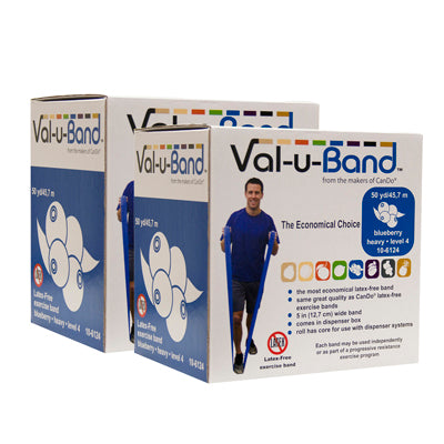 Val-u-Band Resistance Bands, Dispenser Roll, 50 Yds., Latex-Free