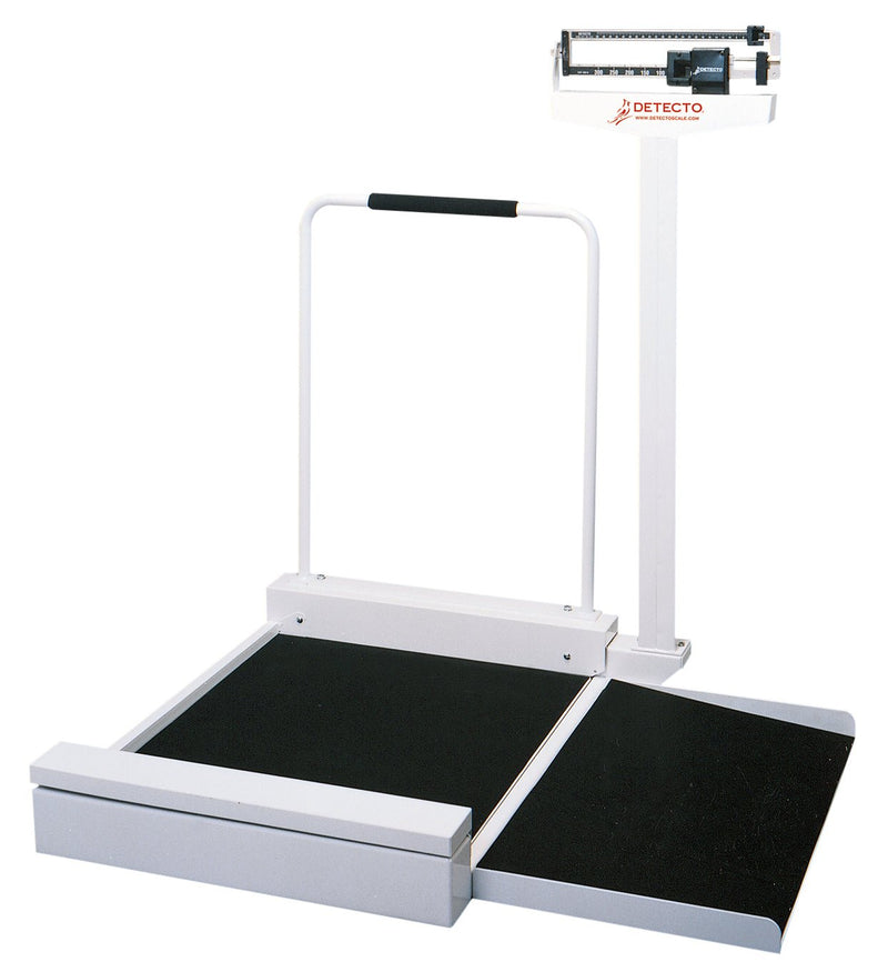 Commuting Instrument Scale Detecto 495 Stationary Wheelchair Mechanical Scale – US MedRehab