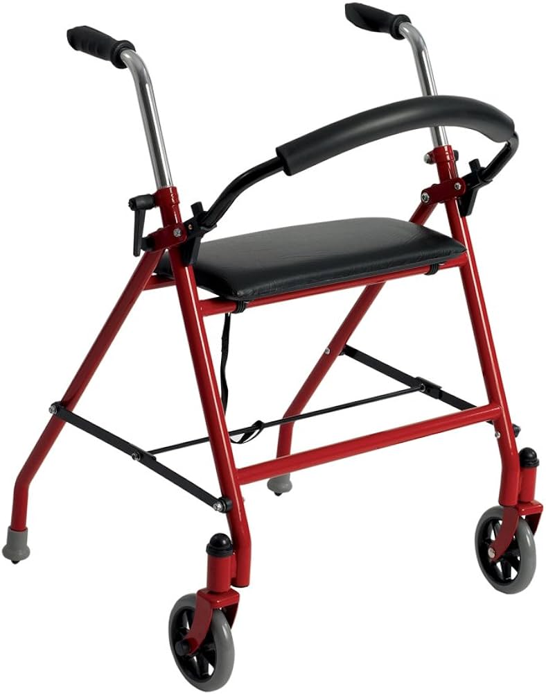 Drive Two Wheeled Walker with Seat – US MedRehab