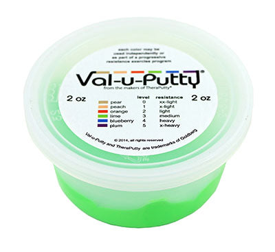 Val-u-Putty Exercise Putty - 6 Piece Set - 2 oz