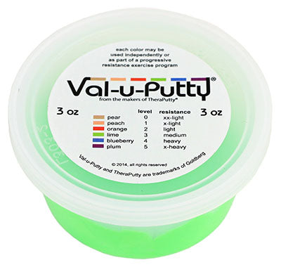 Val-u-Putty Exercise Putty - 6 Piece Set - 3 oz