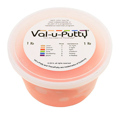 Val-u-Putty Exercise Putty - 6 Piece Set - 1 lb