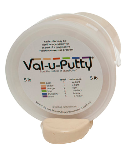 Val-u-Putty Exercise Putty - 6 Piece Set - 5 lb