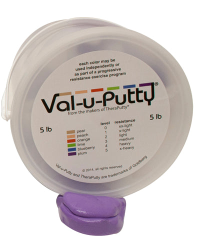 Val-u-Putty Exercise Putty - 6 Piece Set - 5 lb