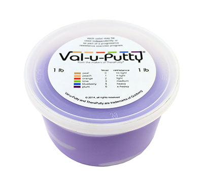Val-u-Putty Exercise Putty - 6 Piece Set - 1 lb