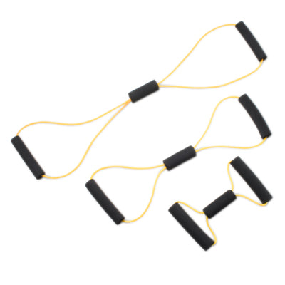 CanDo Tubing BowTie Exerciser - 3-piece sets (14", 22", 30")