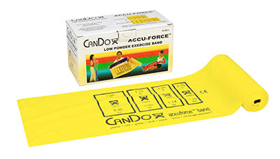 CanDo AccuForce Exercise Band - 6 yard roll - Single