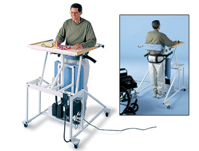 (CPO) Hausmann Electric Hi-Lo Stand-In Table with Electric Patient Lift