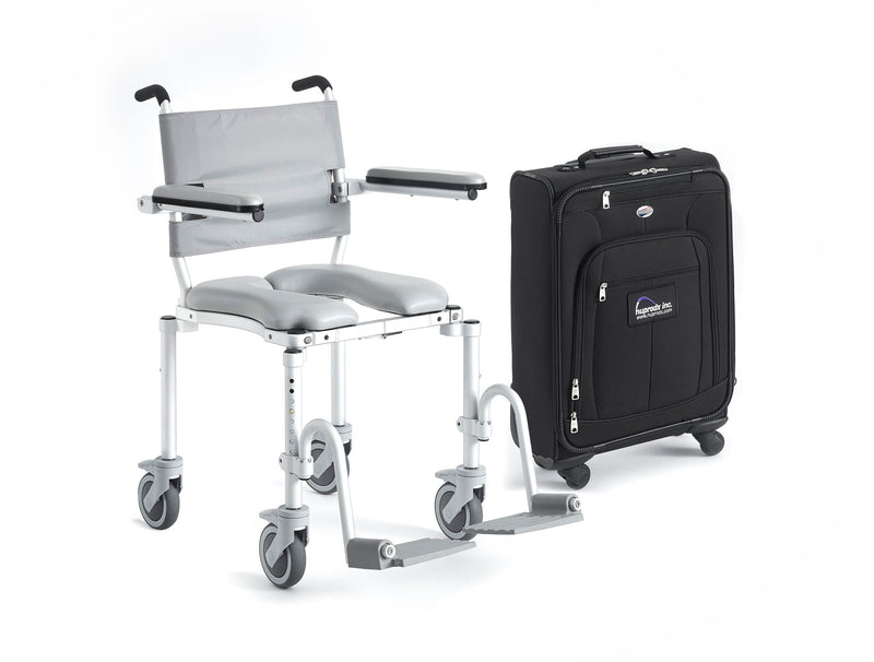 NuProdx MC4000TX - Portable Roll-In Shower Chair