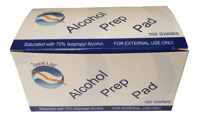 Alcohol Prep Pads for Pre-Stim or After-Use Care