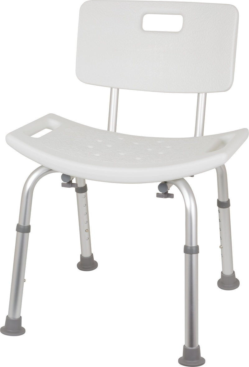 Bariatric Shower Chair with Back, 550lb Weight Capacity - US MED REHAB