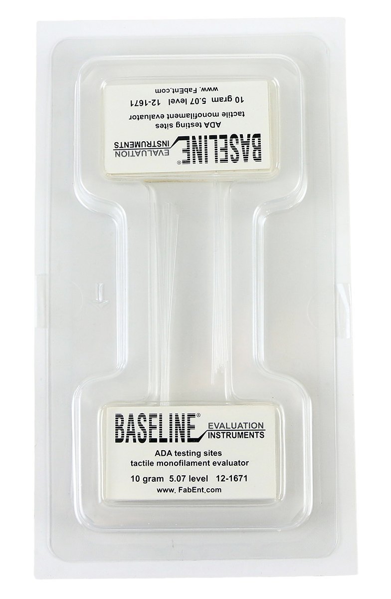 Baseline® Tactile™ Monofilament - ADA Program - Disposable - 5.07 - 10 gram - 40-pack - US MED REHAB