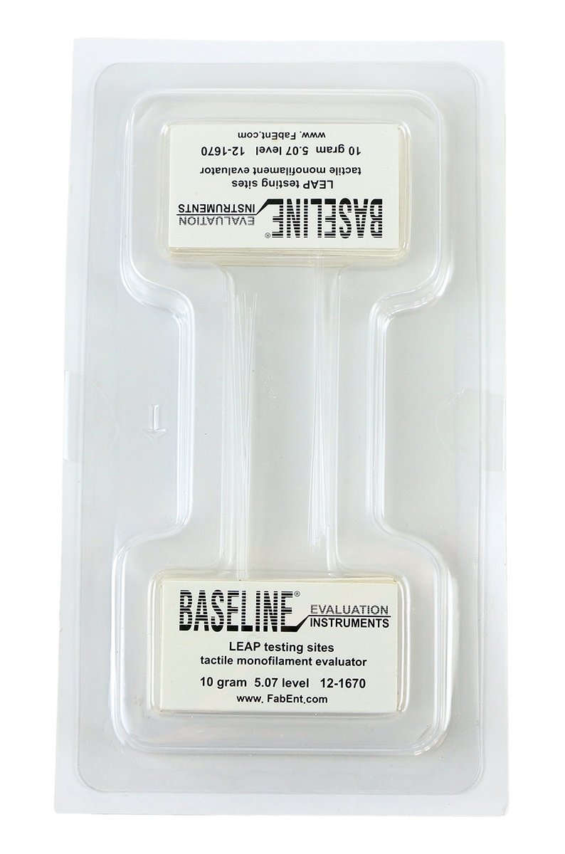 Baseline® Tactile™ Monofilament - LEAP Program - Disposable - 5.07 - 10 gram - 40-pack - US MED REHAB
