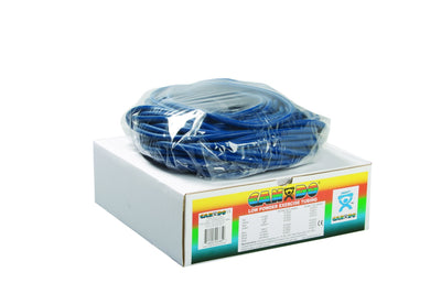 CanDo® Low Powder Exercise Tubing - 100' dispenser roll - Blue - heavy - US MED REHAB