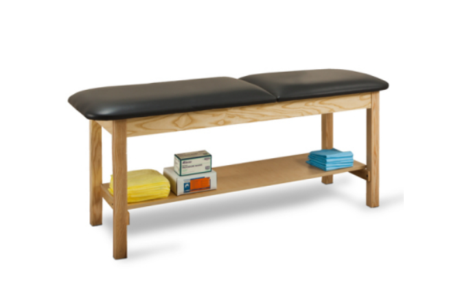 Clinton Classic Series Treatment Table with Shelf