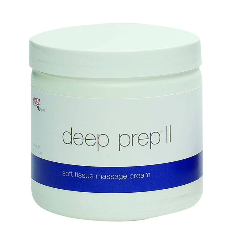 Deep Prep® Massage Cream - II cream, 15 oz jar - US MED REHAB