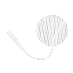 Electrodes, Foil Bag, 2.0" Round, White Cloth - US MED REHAB