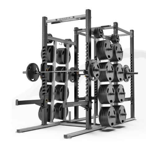 Matrix Magnum Combo Power / Half Rack – US MedRehab