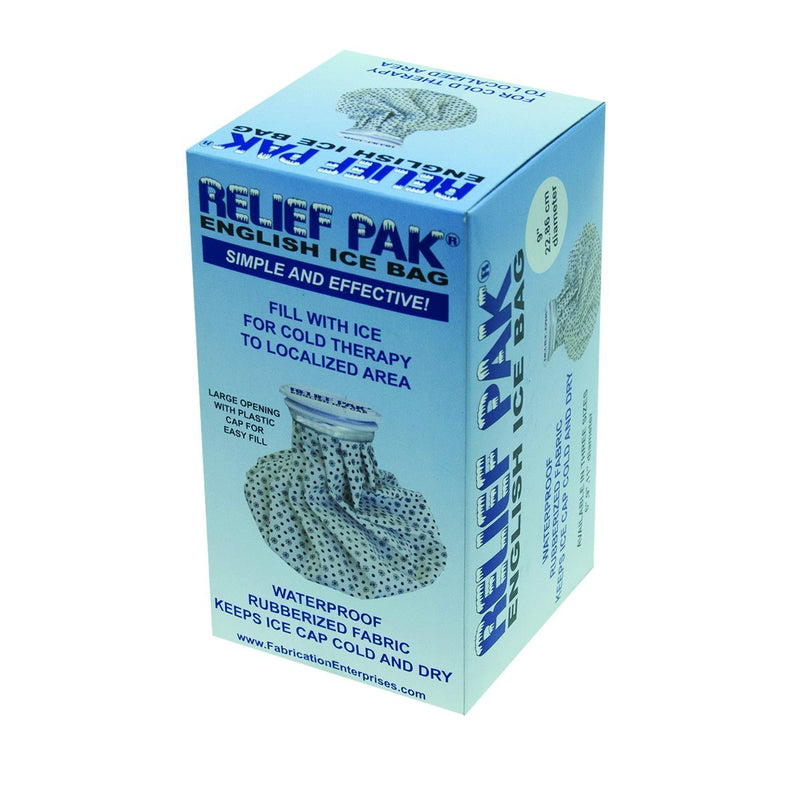 Relief Pak® English ice cap reusable ice bag - 9" diameter - US MED REHAB