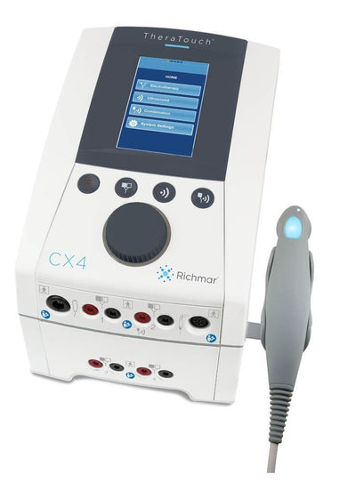 Richmar TheraTouch CX4 Advanced Clinical 4-Channel Electrotherapy & Ultrasound Combo System - US MED REHAB