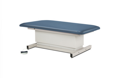 One-Piece Bariatric Power Table, Straight Top - 34" W