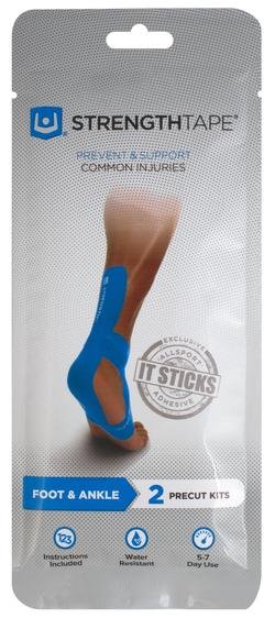 StrengthTape Kinesiology Tape Kit - Ankle & Foot - US MED REHAB