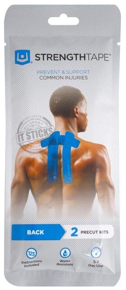 StrengthTape Kinesiology Tape Kit - Back & Neck - US MED REHAB